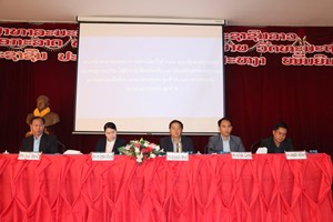 ສສຊ ແລະ ສສນວ ສືບຕໍ່ພົບປະຜູ້ມີສິດເລືອກຕັ້ງເມືອງສີໂຄດຕະບອງ