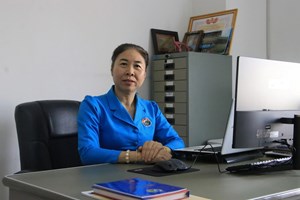 ແມ່ຍິງ ສກລ ເປັນຕົວແທນໃຫ້ຊາວຜູ້ອອກແຮງງານລາວບັນດາເຜົ່າ