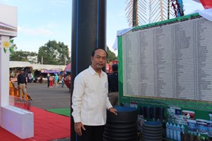 ຜະລິດຕະພັນທໍ່ໂຕໂຍລາວ ສູ່ມວນຊົນໃນງານບຸນນະມັດສະການພະທາດຫຼວງ