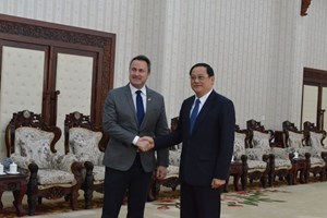 ນາຍົກລັດຖະມົນຕີ ຕ້ອນຮັບການເຂົ້າຢ້ຽມຂໍ່ານັບຂອງຄະນະຜູ້ແທນລຸກຊໍາບວກ