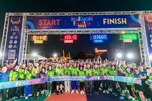 ຄໍາມ່ວນ-ນະຄອນພະນົມ ຈັດກິດຈະກຳຍ່າງ-ແລ່ນຂ້າມນ້ຳຂອງ ເພື່ອສົ່ງເສີມການທ່ອງທ່ຽວ