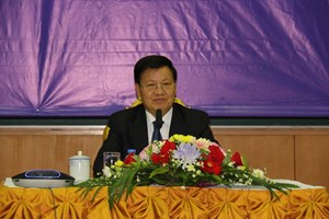 ປະທານປະເທດພົບປະນັກວິທະຍາສາດ ໃນ​ໂອກາດວັນວິທະຍາສາດແຫ່ງຊາດ ຄົບຮອບ 36​ ປີ