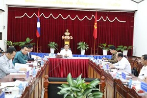 ນາຍົກລັດຖະມົນຕີ ສືບຕໍ່ເຄື່ອນໄຫວຊີ້ນໍາວຽກງານຢູ່ແຂວງອຸດົມໄຊ