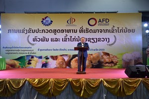 ງານປະກວດສູດອາຫານ ທີ່ເຮັດຈາກເຂົ້າໄກ່ນ້ອຍ ແຂວງຊຽງຂວາງ-ຫົວພັນ