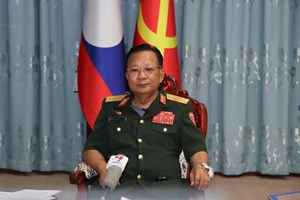 ກອງທັບປະຊາຊົນລາວ ປະກອບສ່ວນຮ່ວມສຳພັນສູ້ຮົບໃນບັ້ນຮົບດຽນບຽນຝູ້