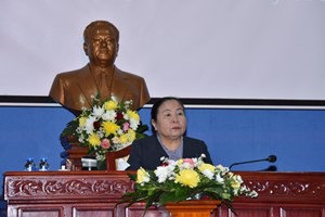 ກອງປະຊຸມສະຫຼຸບວຽກງານກໍ່ສ້າງພັກ, ພະນັກງານແລະປັບປຸງກົງຈັກການຈັດຕັ້ງທົ່ວປະເທດ  ປະຈຳປີ2023