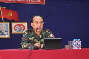 ທ່ານ  ວົງເພັດ ຈິດປັນຍາ ພົບປະຢ້ຽມຢາມ ແລະ ຊຸກຍູ້ວຽກງານ ຢູ່ບັນດາກົມກອງ