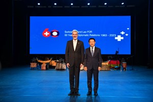 ລາວ-ສະວິດ ສະເຫຼີມສະຫຼອງວັນສ້າງຕັ້ງສາຍພົວພັນການທູດ ຄົບຮອບ 60 ປີ