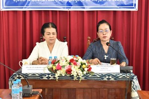 ນະຄອນໄກສອນ ພົມວິຫານ ຊີ້ແຈງການໃຫ້ວັກຊິນກັນພະຍາດໝາກແດງໃຫຍ່-ໝາກແດງນ້ອຍ