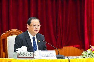 ສະຫາຍ ເພັດ ພົມພິພັກ ຮັບຕໍາແໜ່ງເປັນລັດຖະມົນຕີ ກຜທ (ຜູ້ໃໝ່)