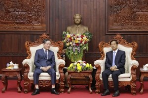 ປະທານສນຊ ຕ້ອນຮັບຜູ້ແທນສູນກາງສະມາຄົມຊາວກະສິກອນຫວຽດນາມ