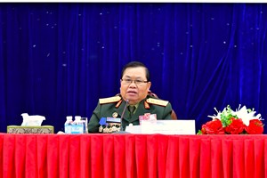 ຄອນວ ປາຖະກະຖາ 75 ປີວັນສ້າງຕັ້ງກອງທັບ ແລະ ວັນເກີດ ປະທ່ານ ຄໍາໄຕ ຄົບຮອບ 100 ປີ