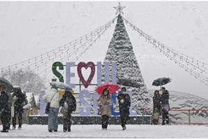 ຫິມະຕົກໃນ ສ ເກົາຫຼີ ເມື່ອເດືອນທັນວາສູງທີ່ສຸດໃນຮອບ 42 ປີ