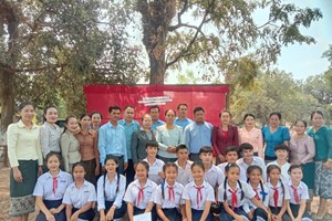 ມສ ເມືອງມຸນລະປາໂມກ ປະກວດຮ້ອງເພງ ທົ່ວໂຮງຮຽນ