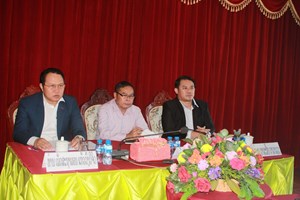 ເມືອງແກ່ນທ້າວ ປຶກສາຫາລືກ່ຽວກັບວຽກງານຄຸ້ມຄອງເງິນຕາຕ່າງປະເທດ