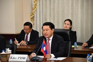 ເລຂາທິການໃຫຍ່ອາຊຽນ ຢ້ຽມຢາມ-ເຮັດວຽກ ຢູ່ ສປປ ລາວ