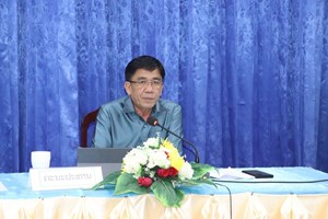 ພິທີປະກາດພະນັກງານຮັບອຸດໜູນບຳນານ ແລະ ສັບປ່ຽນບ່ອນປະຈຳການ