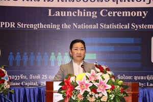 ເປີດໂຄງການສ້າງຄວາມອາດສາມາດລະບົບສະຖິຕິແຫ່ງຊາດໄລຍະII