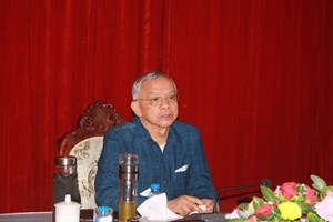 ຮອງປະທານສະພາແຫ່ງຊາດ ຢ້ຽມຢາມ ແລະ ເຮັດວຽກຢູ່ເມືອງແກ່ນທ້າວ