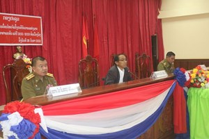 ເມືອງໂຂງ ສະຫຼຸບການຈັດຕັ້ງປະຕິບັດວາລະແຫ່ງຊາດ ວ່າດ້ວຍການແກ້ໄຂບັນຫາຢາເສບຕິດ