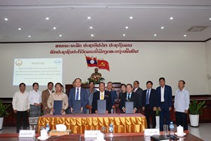 ສນຊ ແລະ ກຸ່ມບໍລິສັດພົງສະຫວັນ ຈໍາກັດ ສືບຕໍ່ຮ່ວມມືກອງທຶນສາມັກຄີ ແລະ ພັດທະນາແນວລາວສ້າງຊາດ