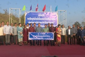 ອັດຕະປື ເປີດການນຳໃຊ້ເສັ້ນທາງເຂົ້າຖານທີ່ໝັ້ນຂອງການປະຕິວັດພາກໃຕ້ລາວ