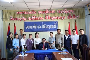 ພະແນກກະສິກຳ ແລະ ປ່າໄມ້ ແຂວງສາລະວັນປະກອບສ່ວນທາງດ້ານວຽກງານໂພຊະນາການ