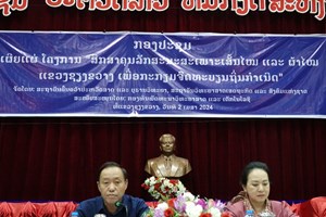 ສຶກສາຄຸນລັກສະນະສະເພາະເສັ້ນໄໝ ແລະ ຜ້າໄໝແຂວງຊຽງຂວາງເພື່ອຈົດທະບຽນຖິ່ນກຳເນີດ