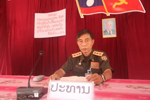 ສູນຝຶກອົບຮົມ ກອງພົນທີ 3 ທາບທາມບຸກຄະລາກອນເຂົ້າໃນຄະນະພັກ