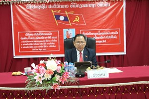 ຜົນງານ 6 ເດືອນຕົ້ນປີແລະ ທິດທາງແຜນການ6ເດືອນທ້າຍປີ 2023  ຂອງຄະນະໂຄສະນາອົບຮົມແຂວງສາລະວັນ