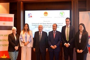 ຫວຽດນາມ - ອີຢິບ ແລກປ່ຽນບົດຮຽນຂົງເຂດການເງິນສີຂຽວ ແລະ ການເຕີບໂຕສີຂຽວ