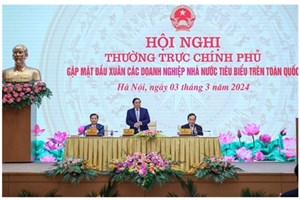 ຄະນະປະຈຳລັດຖະບານ ຫວຽດນາມ ພົບປະບັນດາລັດວິສາຫະກິດທີ່ດີເດັ່ນໃນທົ່ວປະເທດ