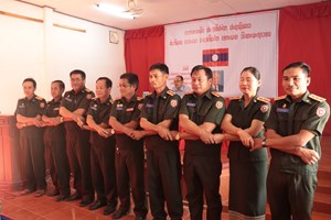 ທະຫານເມືອງເງິນ ເປີດຊຸດອົບຮົມການເມືອງ-ການທະຫານ ປະຈໍາປີ 2024.