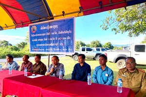 ເມືອງລະມາມ ຈັດພິທີເປີດນ້ຳ ວັນຊົນລະປະທານ ແລະ ວັນສັກຢາປ້ອງກັນພະຍາດສັດແຫ່ງຊາດ