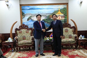 ຄະນະຜູ້ແທນ ສະພາປະຊາຊົນແຂວງກິຢອງນຳຊັງໂດ ສເກົາຫຼີ ພົບປະແລກປ່ຽນບົດຮຽນ ກັບ ສະພາປະຊາຊົນແຂວງວຽງຈັນ ສປປ ລາວ