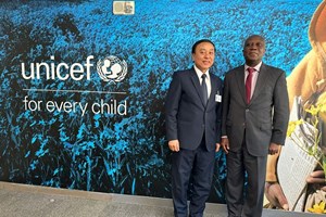 ຄະນະຜູ້ແທນລາວ ຫາລືເສີມຂະຫຍາຍການຮ່ວມມືເພື່ອສິດທິເດັກກັບການນໍາອຸຍນີເຊັບ