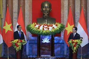 ການນຳຂັ້ນສູງ ຫວຽດນາມ - ອິນໂດເນເຊຍ ເພີ່ມທະວີການພົວພັນຮ່ວມມື