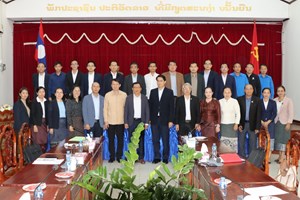 ລມຕ  ປະຈຳ ຫສນຍ ຢ້ຽມຢາມ ແລະ ເຮັດວຽກຢູ່ແຂວງອຸດົມໄຊ