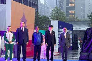 ທ່ານ ພຸດ ສີມມາລາວົງ ນຳພາທີມກັນກິລາລາວ ເຂົ້າຮ່ວມງານມະຫະກຳກິລາເອຊຽນເກມ ຄັ້ງທີ 19 ທີ່ນະຄອນຫາງໂຈ່ວ ແຂວງເຈີ້ຈ່ຽງ