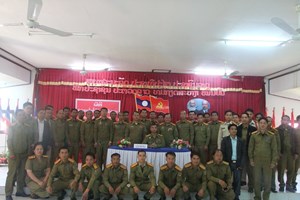 ປກສ ເມືອງດາກຈຶງ ປະກາດການຈັດຕັ້ງ ແລະ ເລື່ອນຊັ້ນໃຫ້ນາຍຕຳຫຼວດ