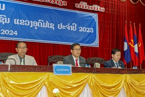 ສ​ພ​ຂ ອຸ​ດົມ​ໄຊ ເປີດກອງປະຊຸມຄົບຄະນະ 3 ຄະນະກຳມະການ