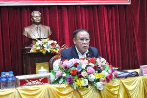 ໄຊຍະບູລີ ເຊື່ອມຊຶມ ມະຕິກອງປະຊຸມຄົບຄະນະກາງສະໄໝ ຂອງຄະນະບໍລິຫານງານສູນກາງພັກ 