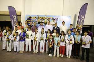 ເທຄວັນໂດ ລ້ານຊ້າງ ຍາດໄດ້ທີໜຶ່ງ ເທຄວັນໂດ ລາວຟອດ ຊີຕີ ຄັ້ງທີ I ປະຈຳປີ 2023