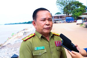 ປກສ ເມືອງທ່າແຂກ ບັນຈຸກຳລັງປ້ອງກັນງານບຸນອອກພັນສາ ແລະ ຊ່ວງເຮືອປະຈຳປີ 2023 ຢ່າງເຂັ້ມງວດ