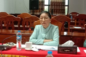 ຮອງປະທານປະເທດ ພົບປະໂອ້ລົມການນຳຫຼັກແຫຼ່ງແຂວງເຊກອງ