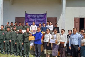 ມອບ-ຮັບ  ເຄື່ອງອຸປະໂພກ-ບໍລິໂພກ