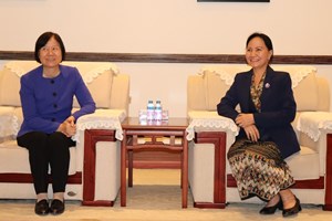 ຄະນະຜູ້ແທນຂັ້ນສູງສະພາທີ່ປຶກສາການເມືອງທົ່ວປະເທດຈີນຢ້ຽມຢາມ ສປປ ລາວ