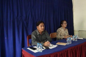 ກອງປະຊຸມຊີ້ແຈງ ຂະບວນການວັນສັກຢາແຫ່ງຊາດ ຕິດພັນກັບການໃຫ້ວັກຊິນກັນພະຍາດໝາກແດງ 