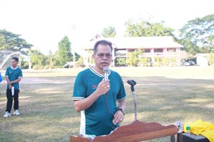 ມສ ແກ່ນທ້າວ ເປີດການແຂ່ງຂັນກິລາປະຈໍາສົກຮຽນ 2023-2024.