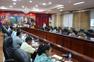 ຫາລືກຽມແຫ່ພະໄຕປີດົກສືບສານວັດທະນະທຳ ລຳວົງສາລະວັນປະຈຳປີ 2023